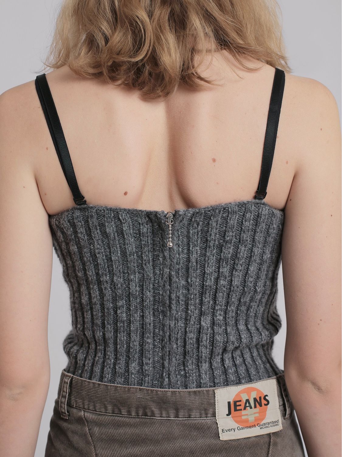 Sisley Knitted Bustier Top - 5