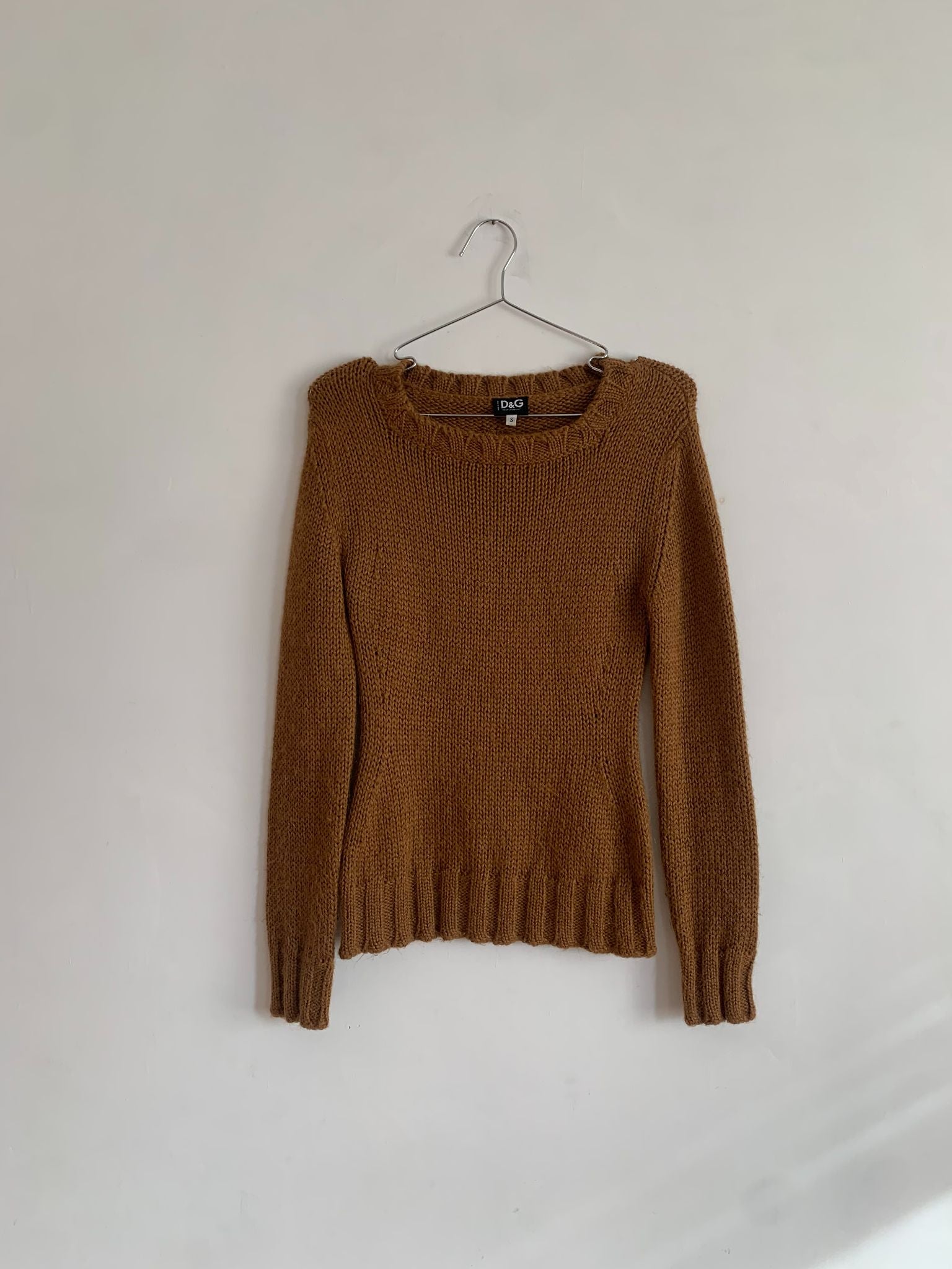 D&G Feminine Waisted Wool Sweater - 1