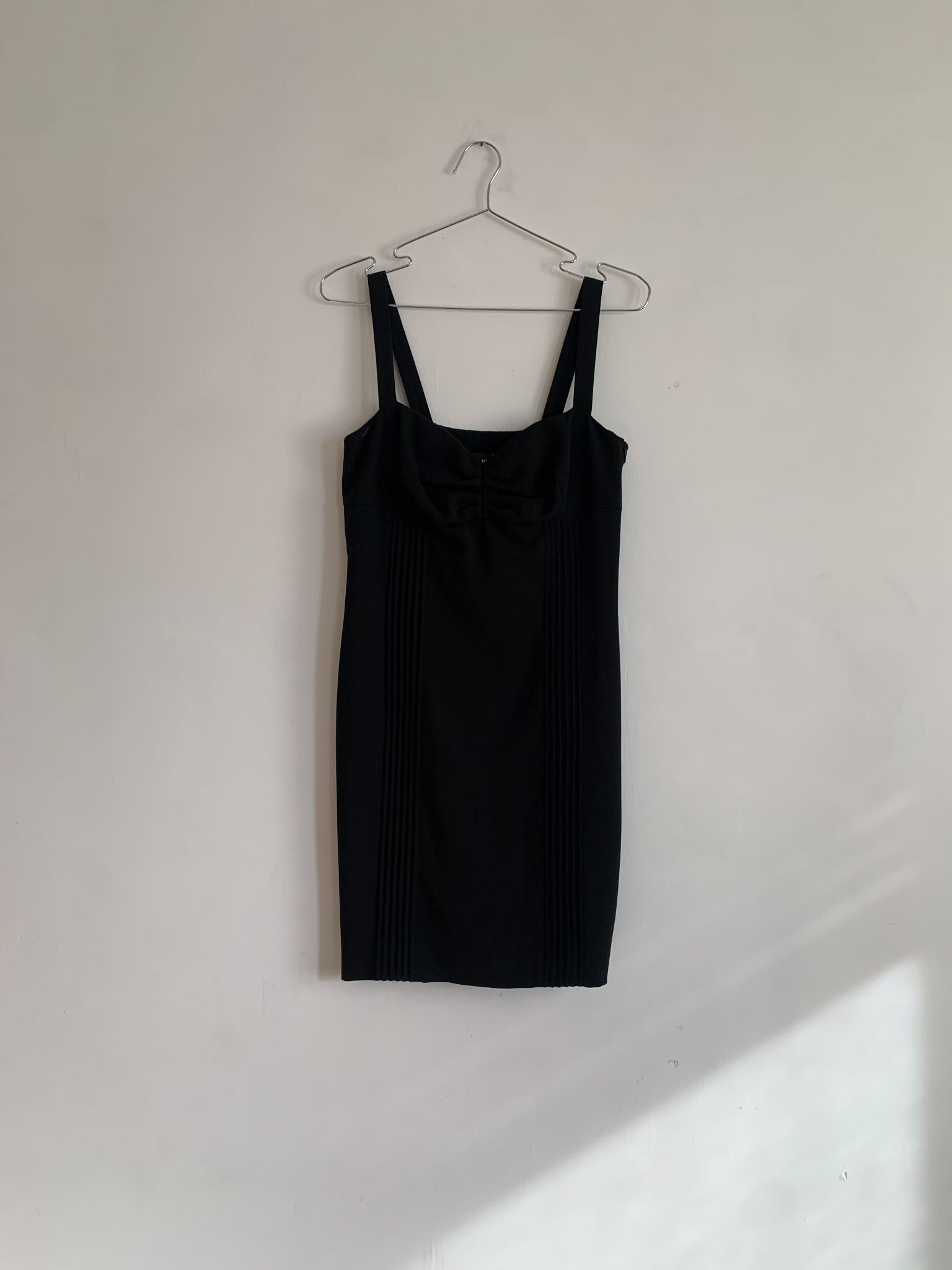 Moschino Wool Pleats Mini Dress - 1