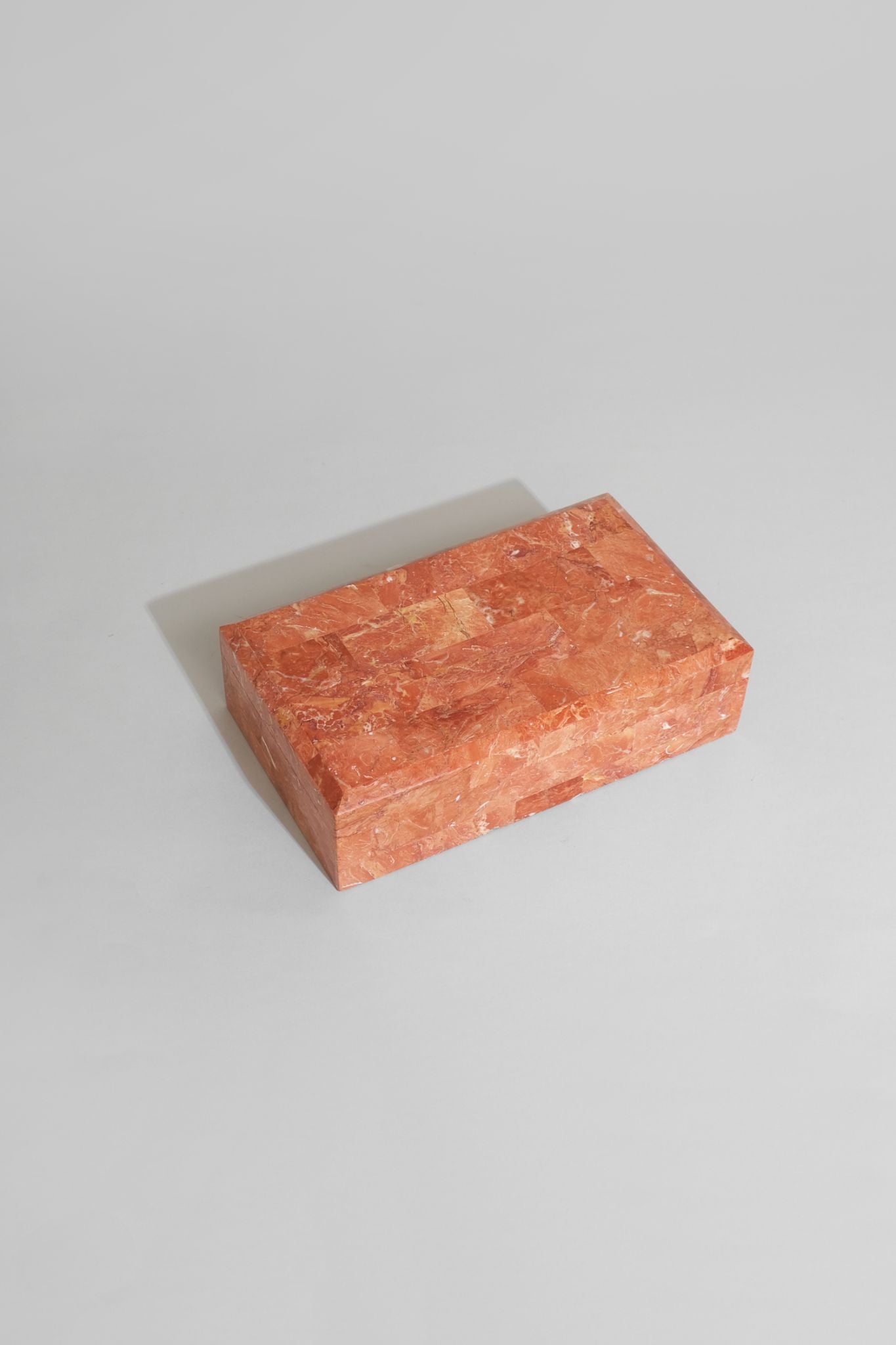 Coral Stone Jewelry Box - 5