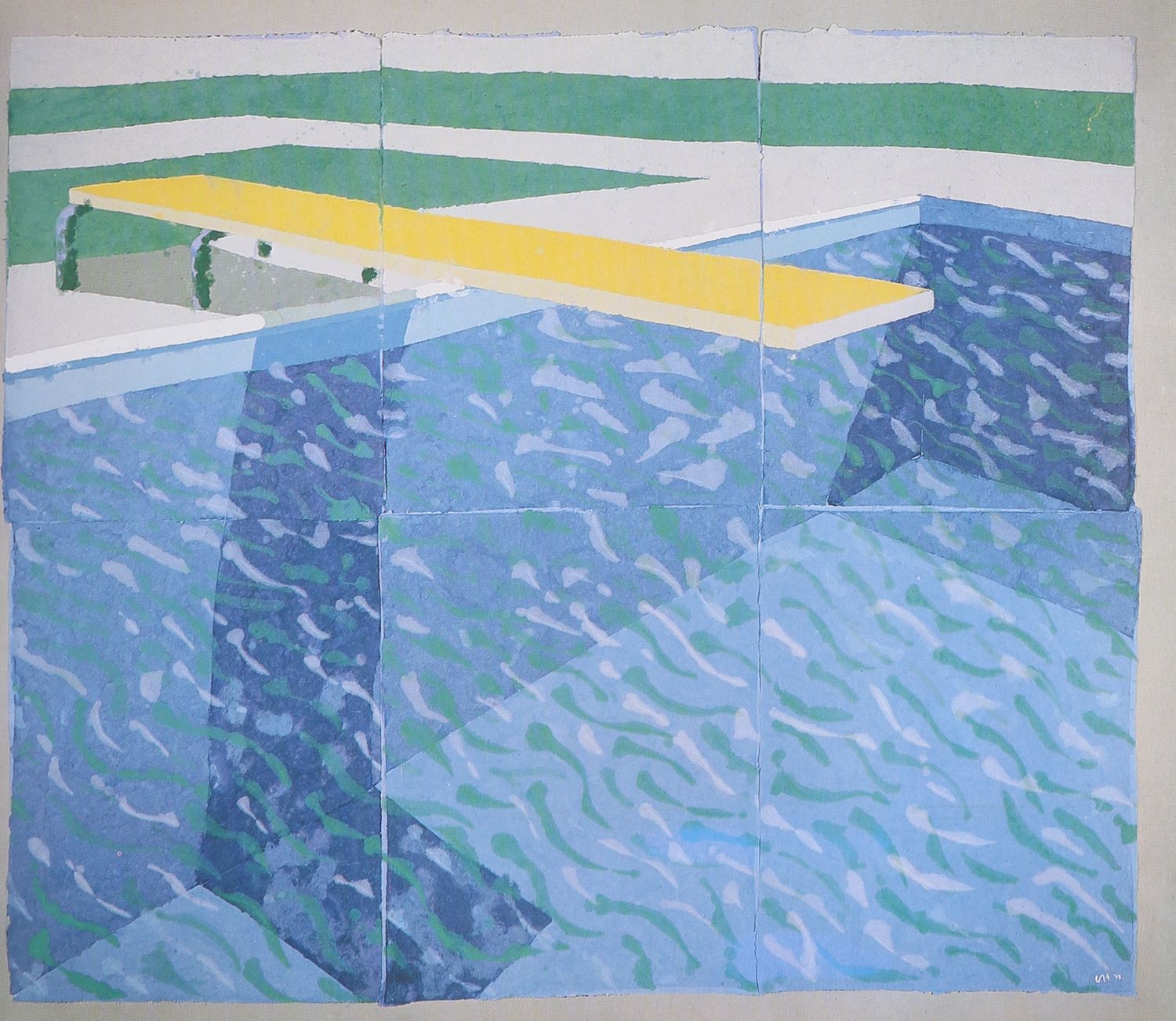Paper Pools, David Hockney Book - 2