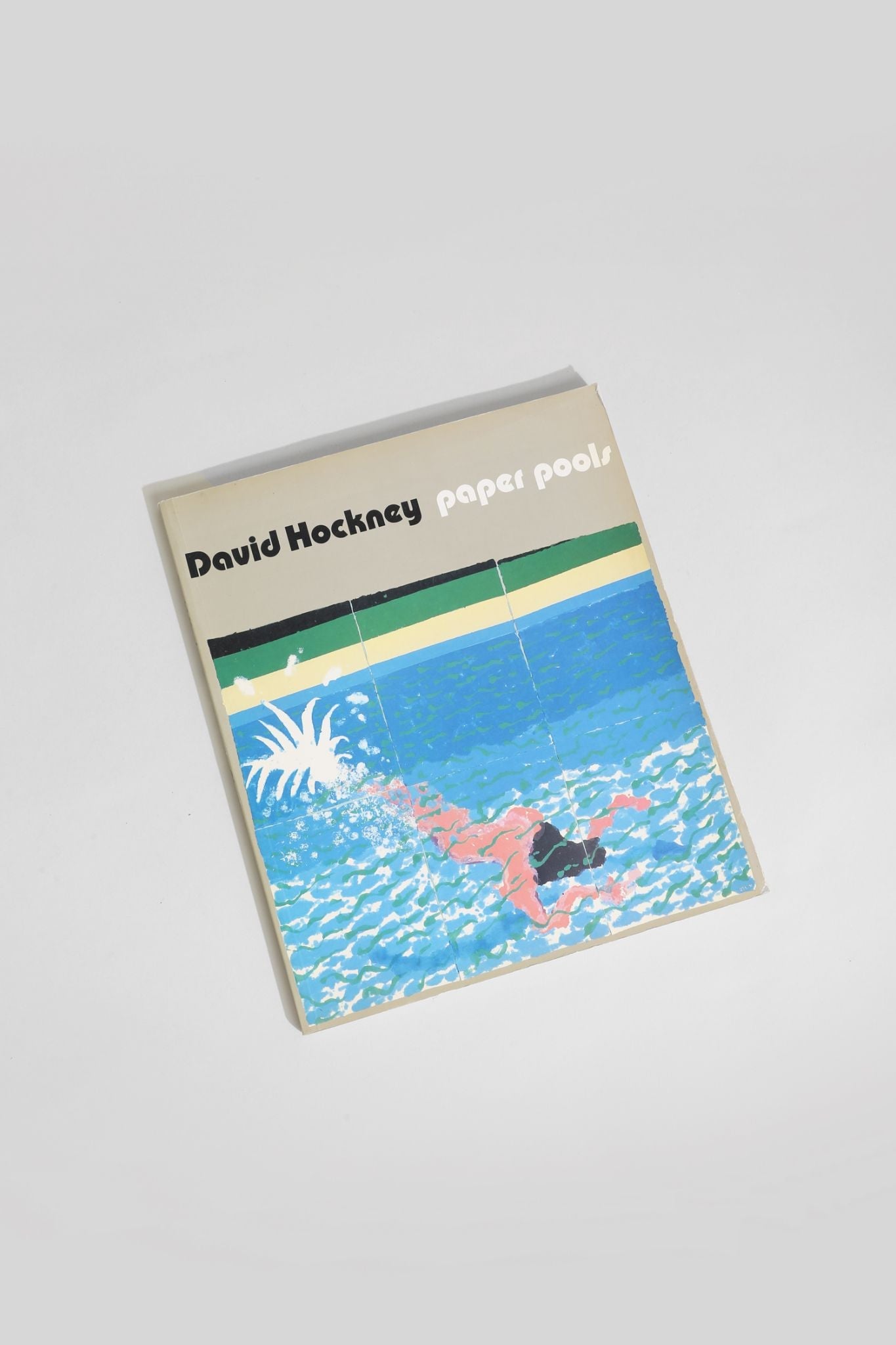 Paper Pools, David Hockney Book - 1
