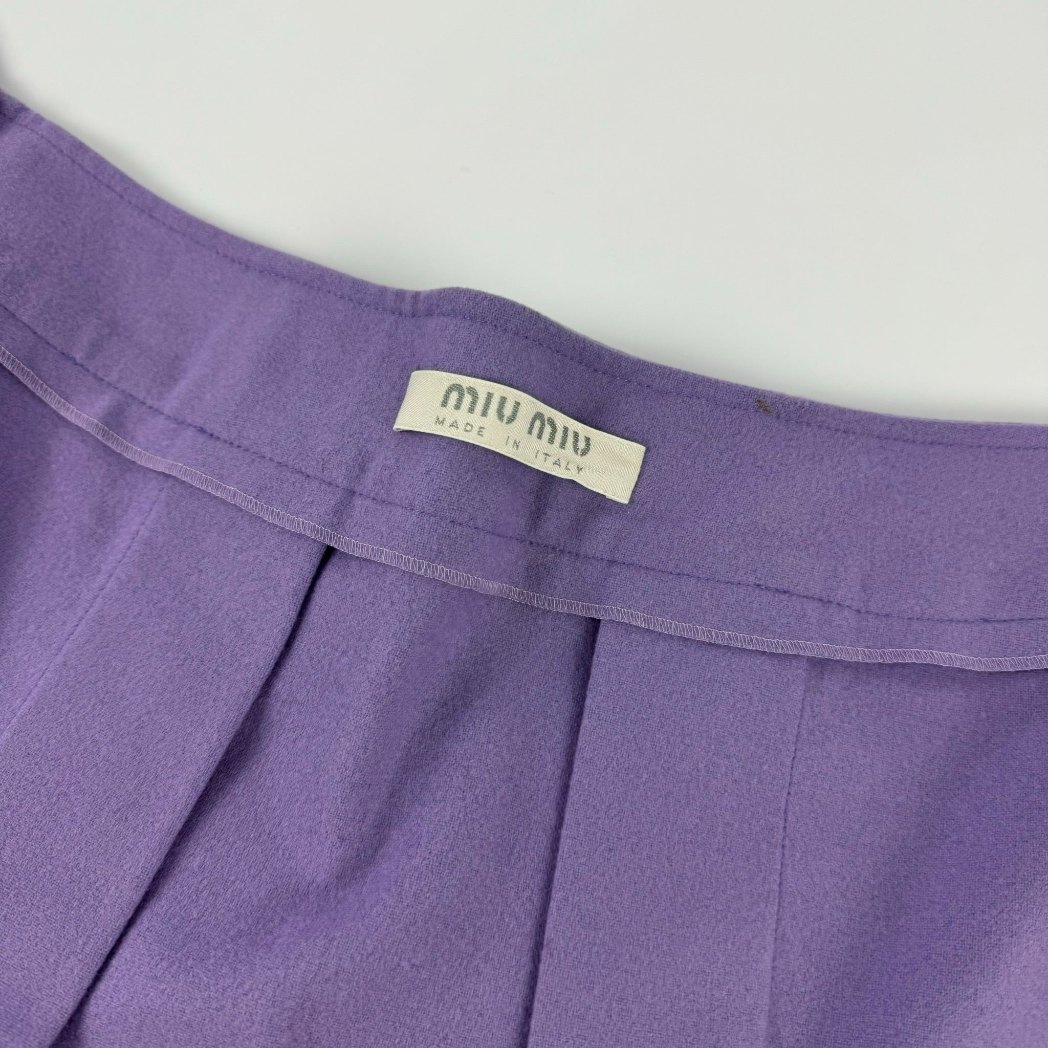 Miu Miu Lavender Wrap-Skirt, 1996 - 4