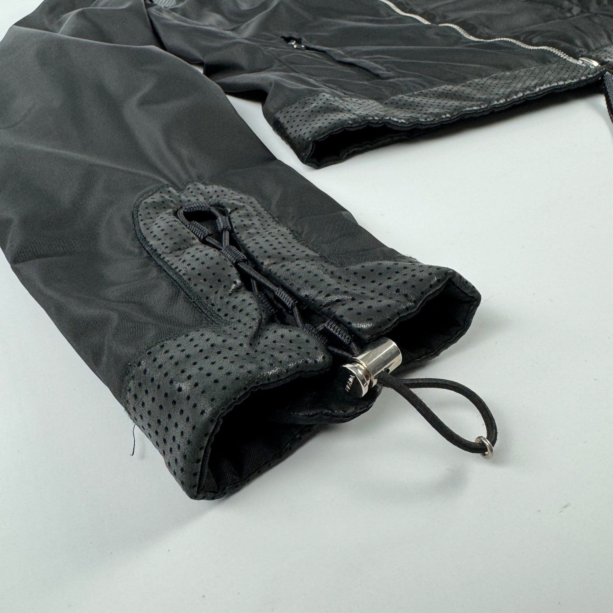 Prada Nylon Biker Jacket with Leather Detail, SS2000 - 7