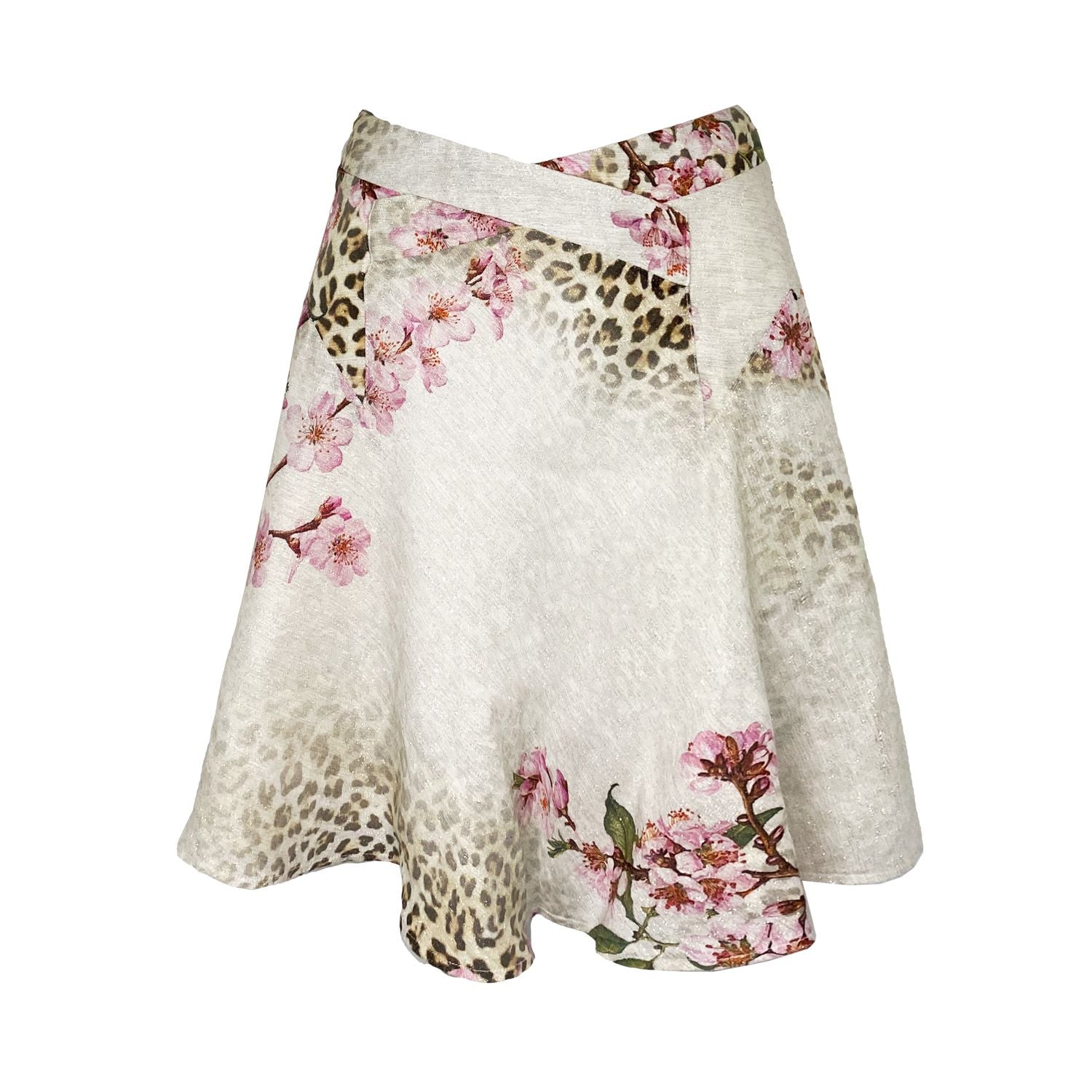 BLUMARINE GLITTER SKIRT - 1