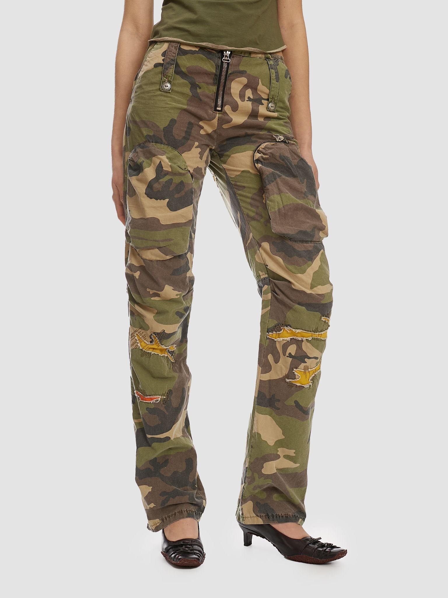 Miss Sixty Camo Trousers - 1