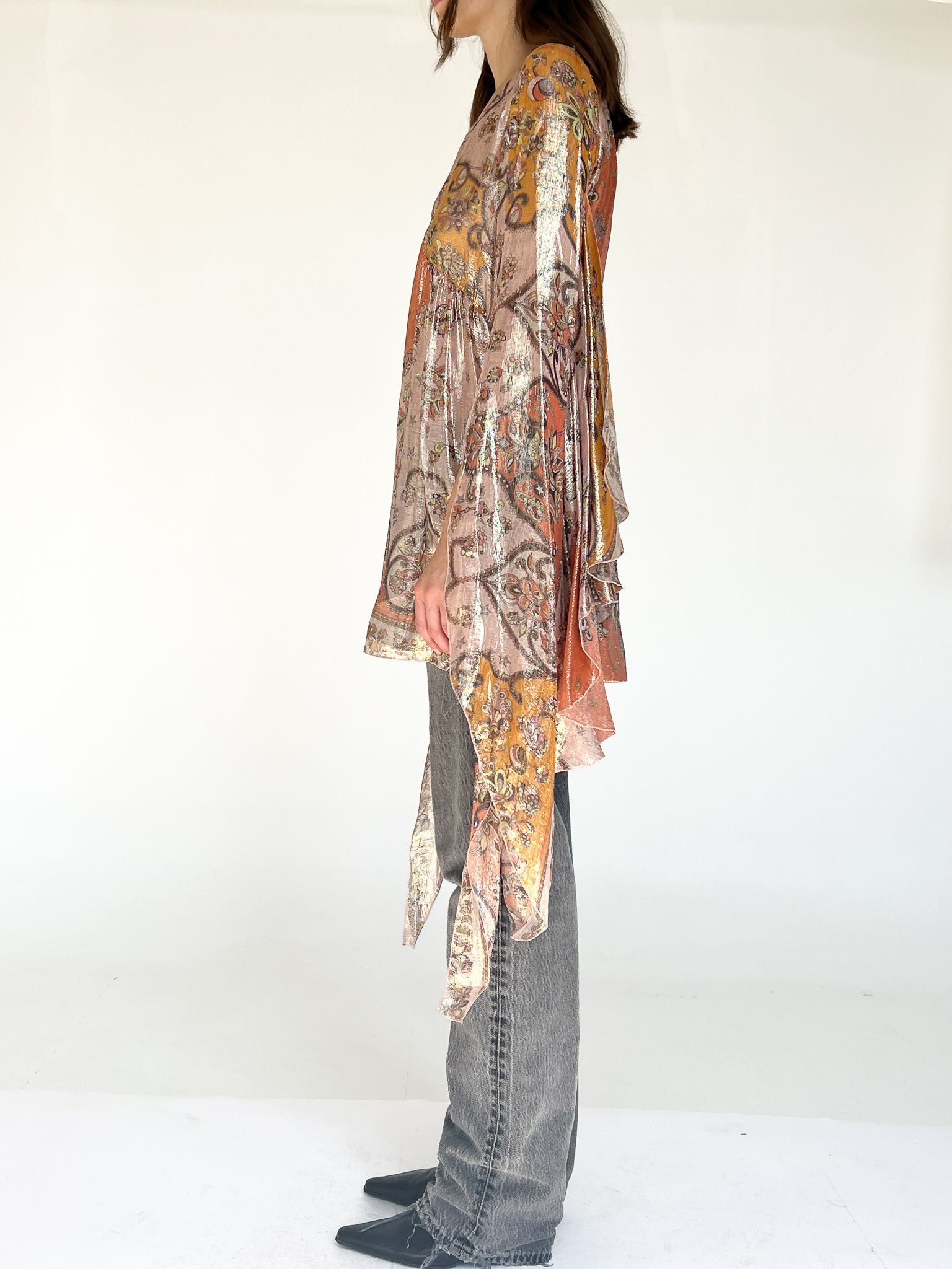 Pucci Metallic Fairy Blouse (S) - 6