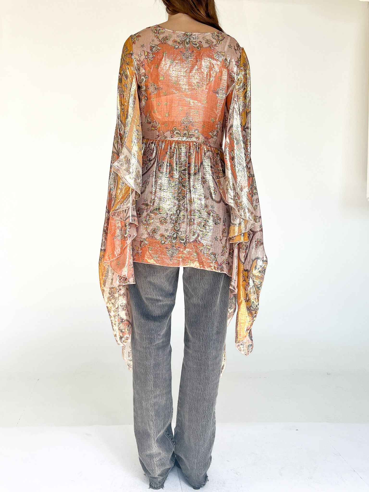 Pucci Metallic Fairy Blouse (S) - 7